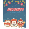 Hedgehog Coloring Book: Cute Hedgehog Christmas Coloring Page for Kids And Hedgehog Lover in Chirstmas & Winter Theme