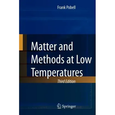 Matter and Methods at Low Temperatures