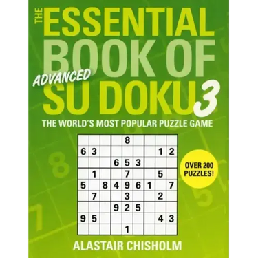 Essential Book of Advanced Su Doku 3