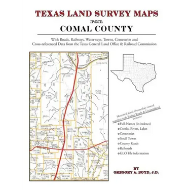 Texas Land Survey Maps for Comal County