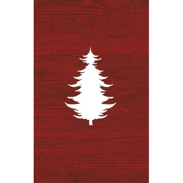Merry: A Red Hardcover Decorative Book for Decoration with Spine Text to Stack on Bookshelves, Decorate Coffee Tables, Christ