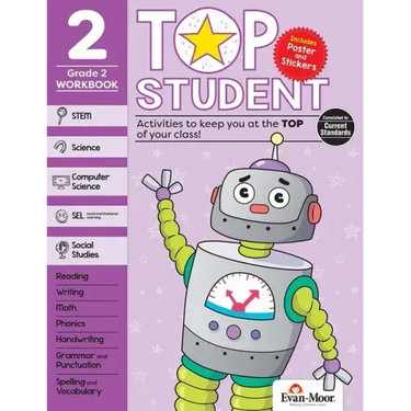 Top Student, Grade 2 Workbook