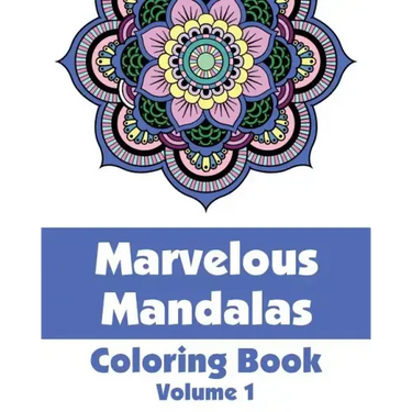 Marvelous Mandalas Coloring Book, Volume 1
