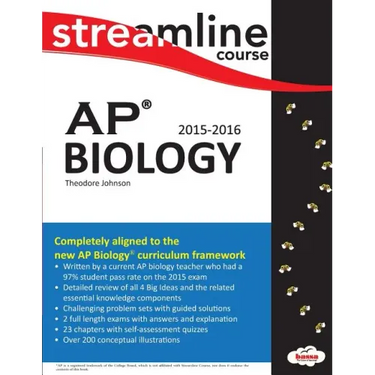 Streamline AP Biology: B&W print