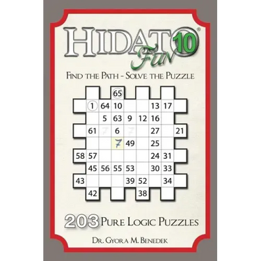 Hidato fun 10: 203 New Logic Puzzles