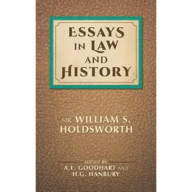 Essays in Law and History