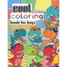 Cool Coloring Book for Boys: 20 Cool Dinosaur HIGH-QUALITY Illustrations. The Best Gift for The Young & Big Boys!!