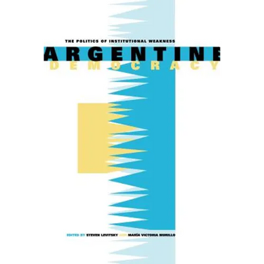 Argentine Democracy: The Politics of Institutional Weakness