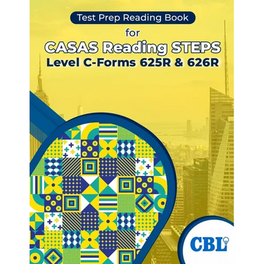 Test Prep Reading Book for CASAS Reading STEPS Level C-Forms 625R and 626R