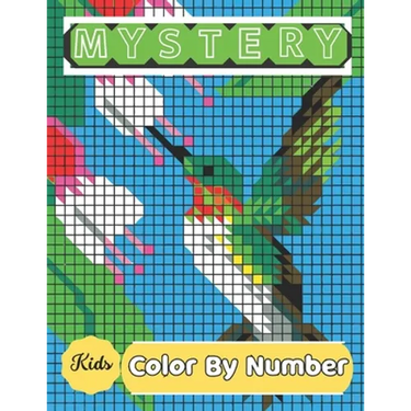 Mystery Mosaic Color By Number: Adults and Kids with Beautiful & Funny 50 Coloring Pages for Relaxation & Stress Relief - Great Gift Ideas (Mystery Mo