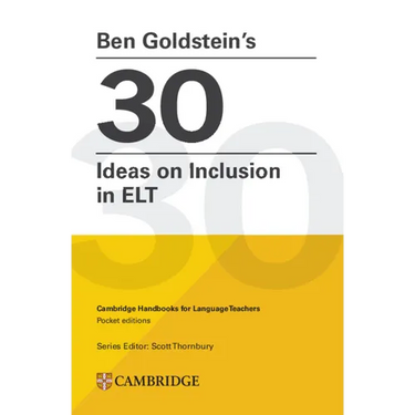 Ben Goldstein's 30 Ideas on Inclusion