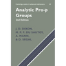 Analytic Pro-P Groups