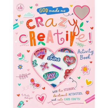 God Made Me Crazy Creative (Activity Book)