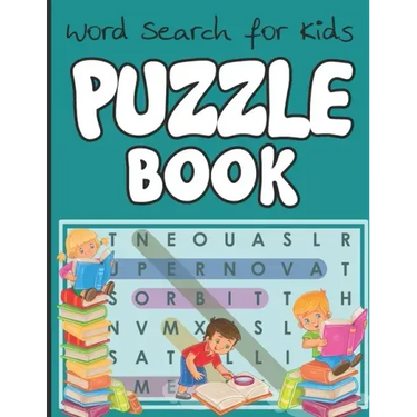 Word Search for Kids - Puzzle Book: English Educational Word Search Puzzles. Child Brain Exercise Book!