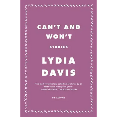 Can't and Won't: Stories