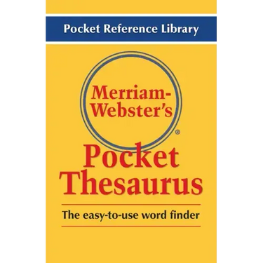 Merriam-Webster's Pocket Thesaurus