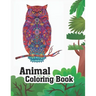 Animal Coloring Book: Stress Relieving Designs to Color. Extra-Thick High-Quality Perforated Pages .
