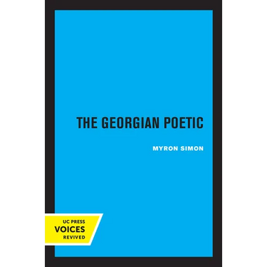 The Georgian Poetic