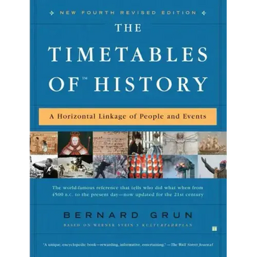 The Timetables of History: A Horizontal Linkage of People and Events