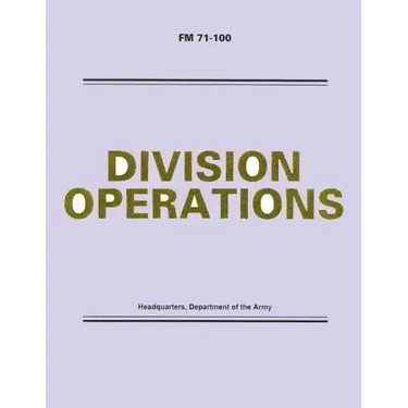 Division Operations (FM 71-100)