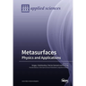 Metasurfaces: Physics and Applications