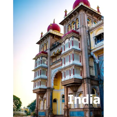 India: Coffee Table Photography Travel Picture Book Album Of An Indian Country And Mumbai & New Delhi Cities In South Asia Large Size Photos Cover