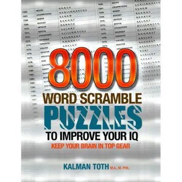 8000 Word Scramble Puzzles to Improve Your IQ