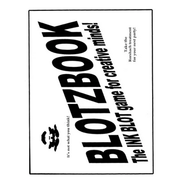 Blotzbook: The INK BLOT game for creative minds!