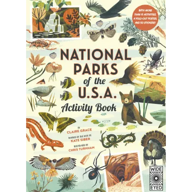 National Parks of the Usa: Activity Book: With More Than 15 Activities, a Fold-Out Poster, and 50 Stickers!