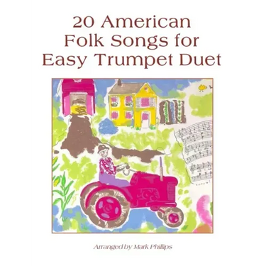 20 American Folk Songs for Easy Trumpet Duet