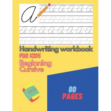 Handwriting Workbook For Kids Beginning Cursive: Writing Practice