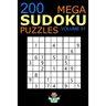 Mega Sudoku: 200 Easy to Very Hard Sudoku Puzzles Volume 1: HUGE BOOK of Easy, Medium, Hard & Very Hard Sudoku Puzzles