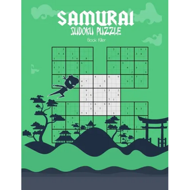 Killer Samurai Sudoku puzzle book: A fun way but effective to keep you brain in shape