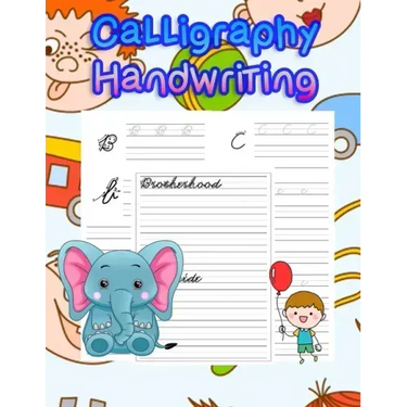 Calligraphy Handwriting: handwriting tracing workbook-handwriting practice paper for kids-handwriting practice sheets