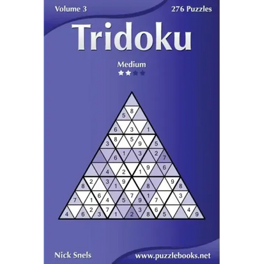 Tridoku - Medium - Volume 3 - 276 Puzzles