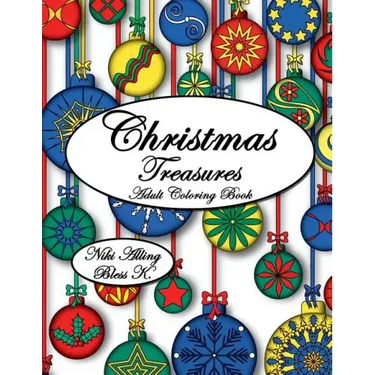 Christmas Treasures: Adult Coloring Book