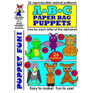 ABC Paper Bag Puppets