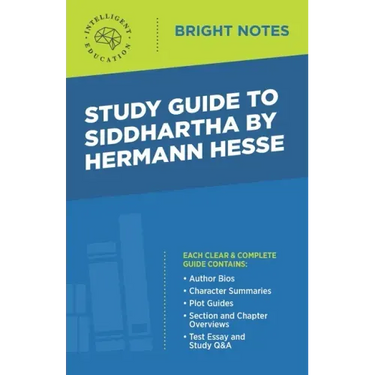 Study Guide to Siddhartha by Hermann Hesse