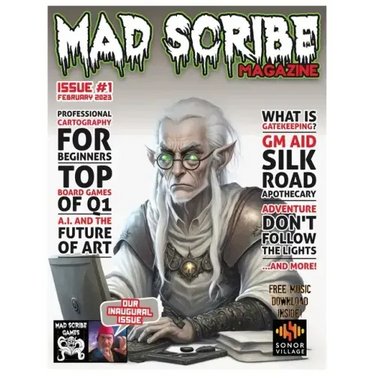 Mad Scribe magazine issue #1