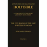 The Five Books of the Law Written by Moses