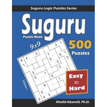 Suguru Puzzle Book: 500 Easy to Hard (9x9) Puzzles
