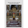 Russian Observations upon the American Prayerbook