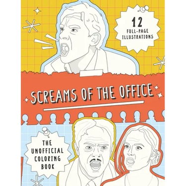 Screams of the Office: The Unofficial Coloring Book