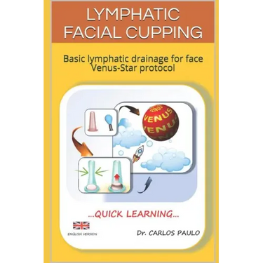 Lymphatic facial cupping: Basic lymphatic drainage for face Venus-Star protocol