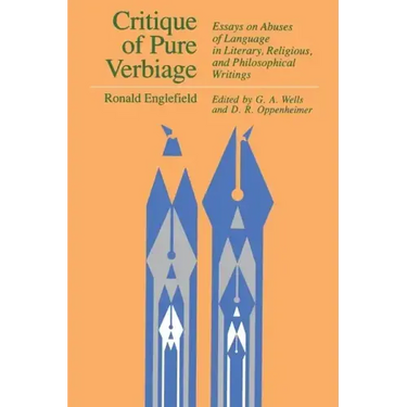 Critique of Pure Verbiage