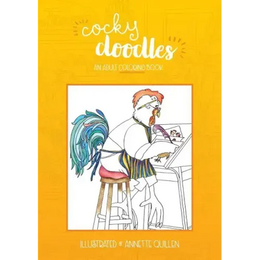 Cocky Doodles: An Adult Coloring Book