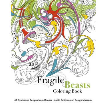 Fragile Beasts Coloring Book