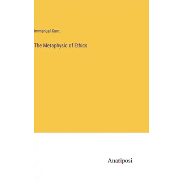 The Metaphysic of Ethics
