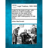 A Plan for the Study of Man: With Reference to Bills to Establish a Laboratory for the Study of the Criminal, Pauper, and Defective Classes, with a