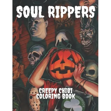 Soul Rippers creepy chibi Coloring book